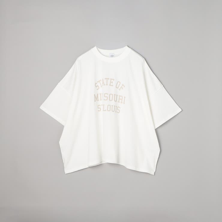 杢オーバーダイロゴヴィンテージライクTシャツ[品番