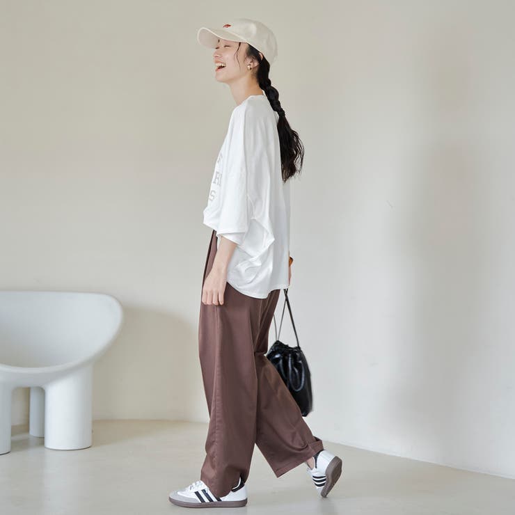 杢オーバーダイロゴヴィンテージライクTシャツ | coen【women】 | 詳細画像6 