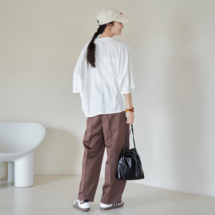 杢オーバーダイロゴヴィンテージライクTシャツ | coen【women】 | 詳細画像7 