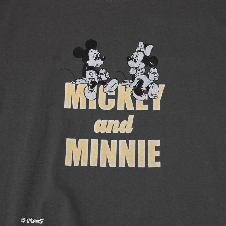 ミッキー＆ミニー コンパクトプリントＴシャツ | coen【women】 | 詳細画像15 