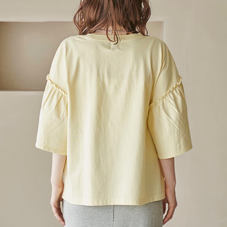 【MICKEY（ミッキー） / 別注】ミッキー＆ミニー袖フレアTシャツ | coen【women】 | 詳細画像21 