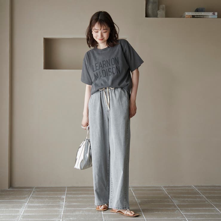 ピグメントアソートロゴプリントTシャツ | coen【women】 | 詳細画像11 