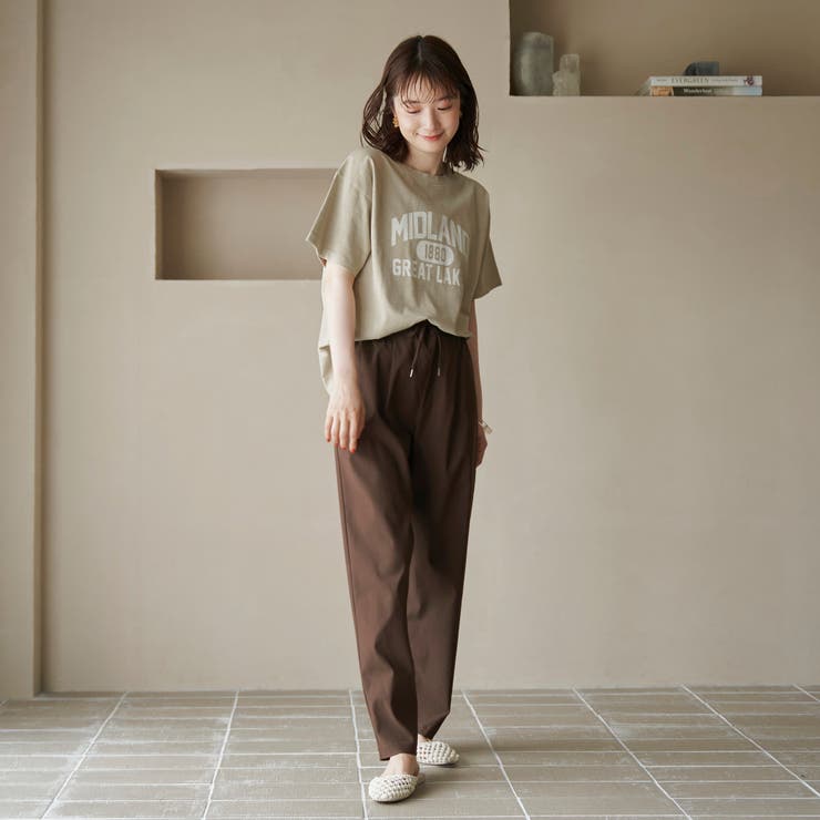 ピグメントアソートロゴプリントTシャツ | coen【women】 | 詳細画像17 