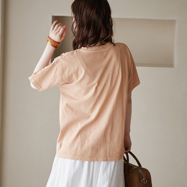 ピグメントアソートロゴプリントTシャツ | coen【women】 | 詳細画像22 