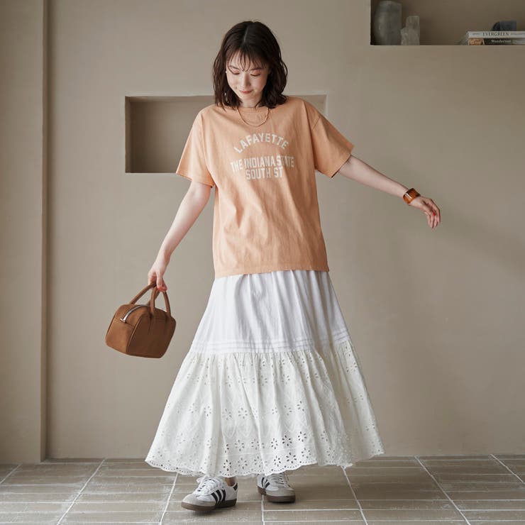 ピグメントアソートロゴプリントTシャツ | coen【women】 | 詳細画像26 