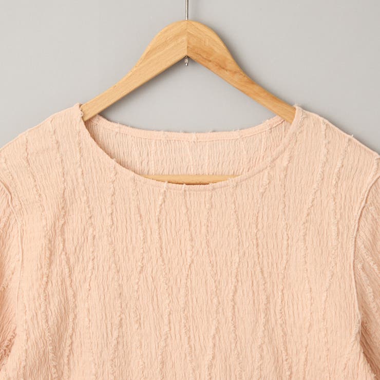 ナミナミジャガードメロー五分袖Tシャツ | coen【women】 | 詳細画像28 