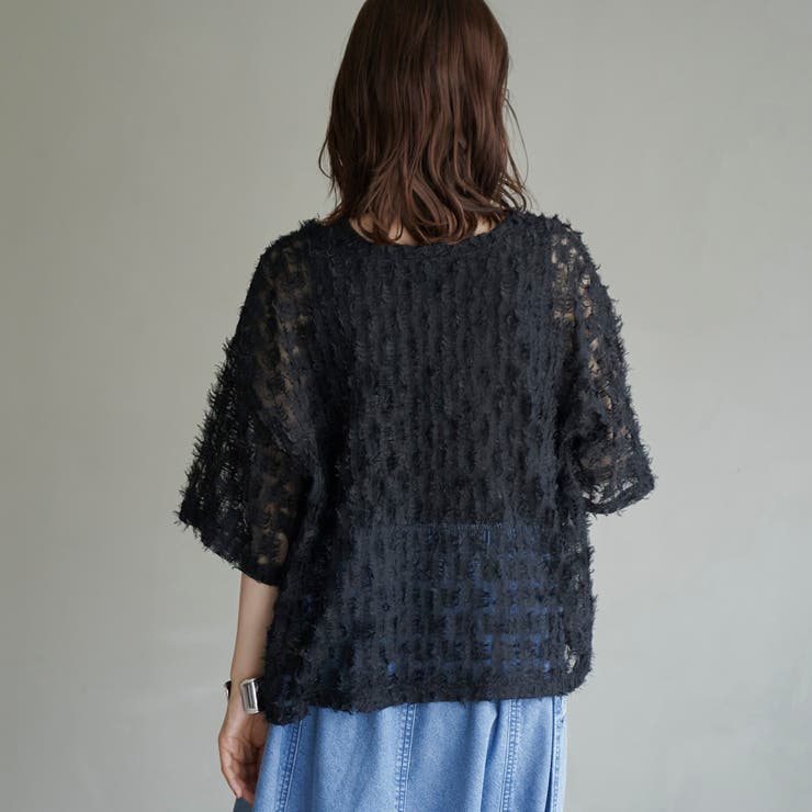 【セットアイテム】フェザーチュールプルオーバー＆タンクトップセット | coen【women】 | 詳細画像13 