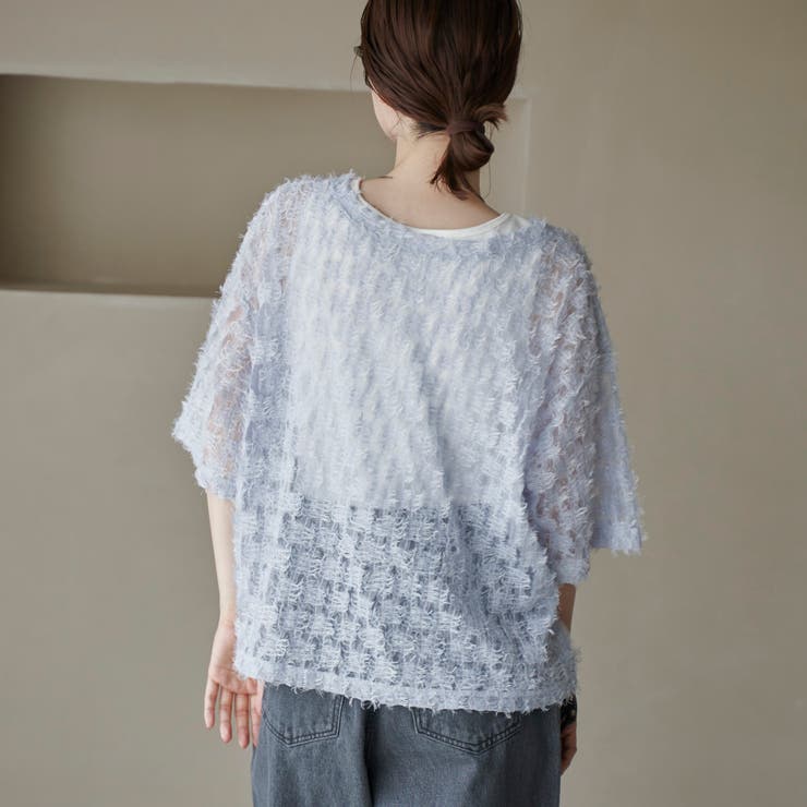 【セットアイテム】フェザーチュールプルオーバー＆タンクトップセット | coen【women】 | 詳細画像19 