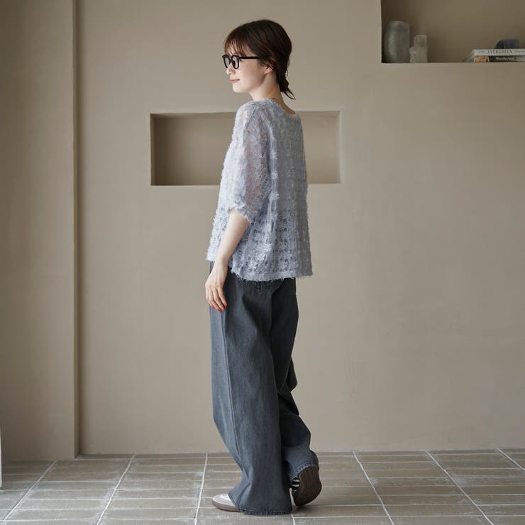 【セットアイテム】フェザーチュールプルオーバー＆タンクトップセット | coen【women】 | 詳細画像20 