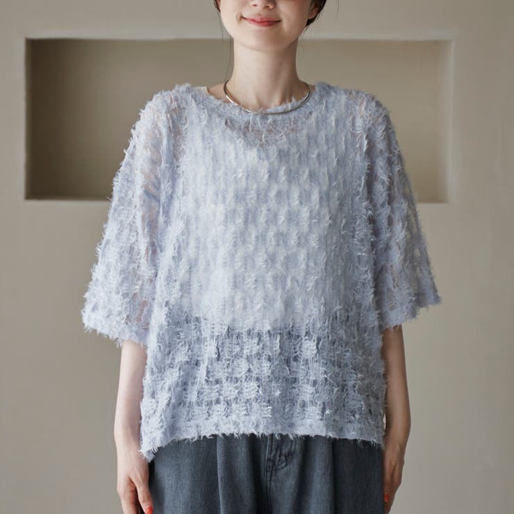 【セットアイテム】フェザーチュールプルオーバー＆タンクトップセット | coen【women】 | 詳細画像23 