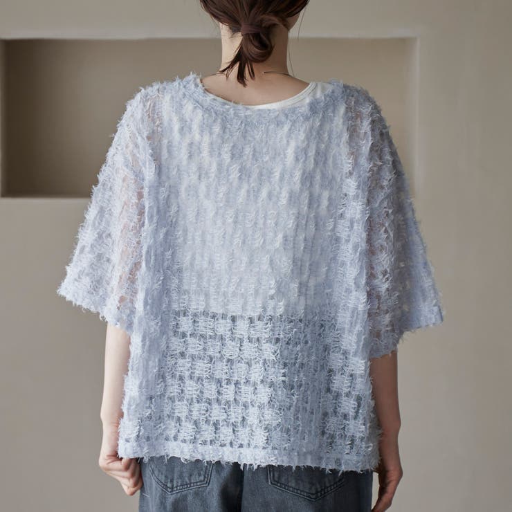 【セットアイテム】フェザーチュールプルオーバー＆タンクトップセット | coen【women】 | 詳細画像25 