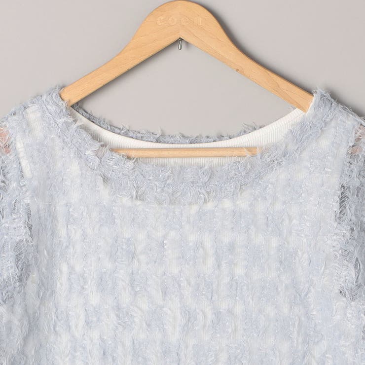 【セットアイテム】フェザーチュールプルオーバー＆タンクトップセット | coen【women】 | 詳細画像36 