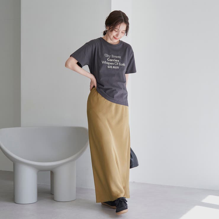 配色ロゴ刺繍Tシャツ | coen【women】 | 詳細画像12 
