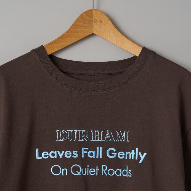 配色ロゴ刺繍Tシャツ | coen【women】 | 詳細画像31 