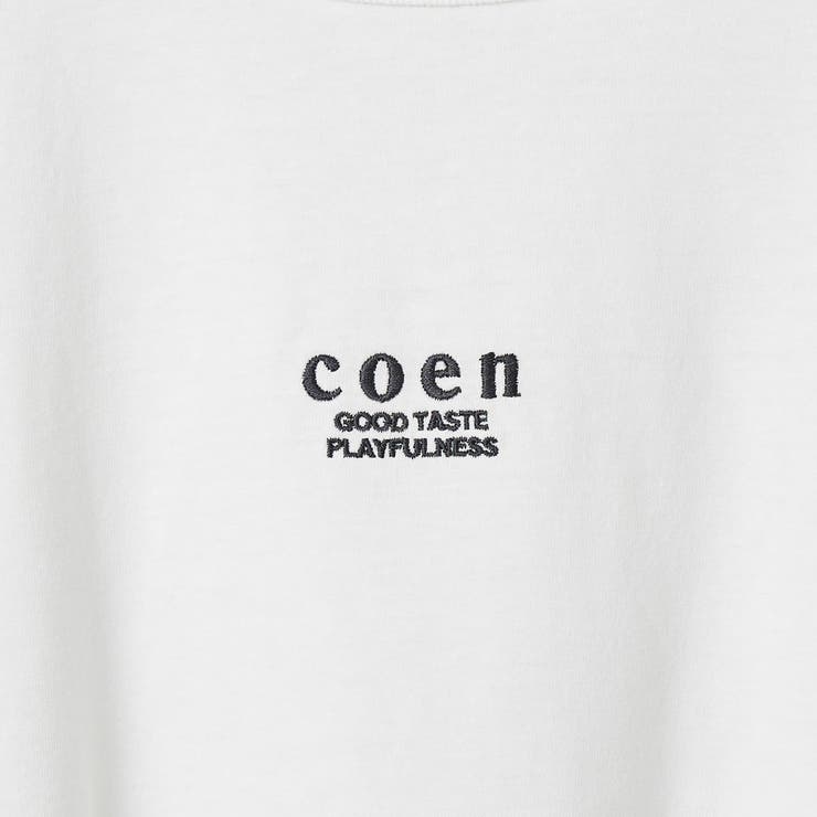 COENロゴ刺繍コンパクトTシャツ | coen【women】 | 詳細画像34 