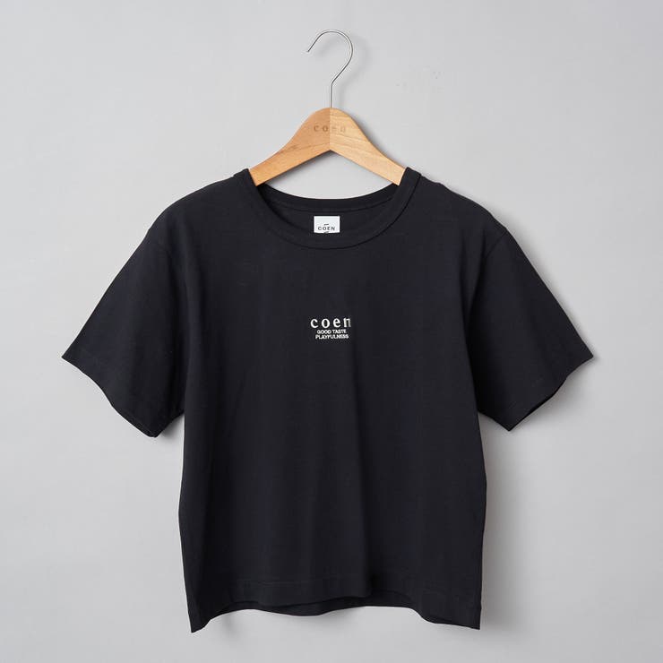COENロゴ刺繍コンパクトTシャツ | coen【women】 | 詳細画像36 