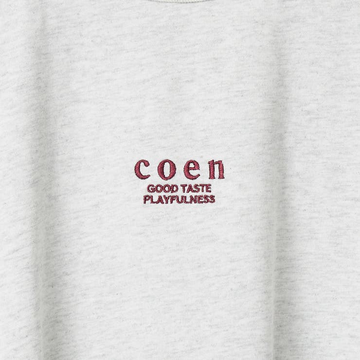COENロゴ刺繍コンパクトTシャツ | coen【women】 | 詳細画像40 