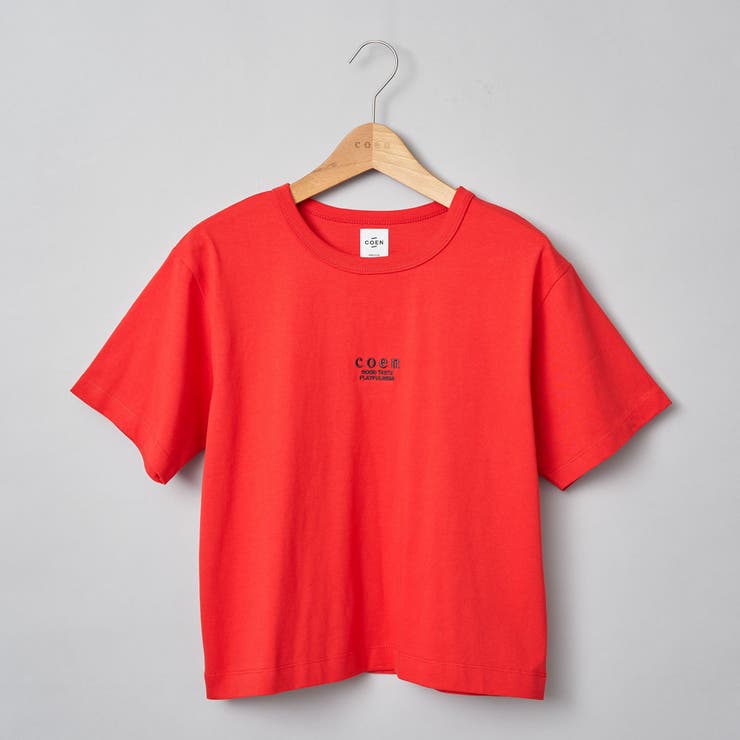 COENロゴ刺繍コンパクトTシャツ | coen【women】 | 詳細画像45 