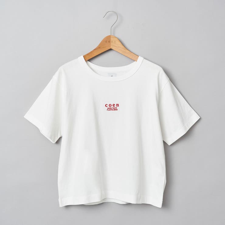 COENロゴ刺繍コンパクトTシャツ | coen【women】 | 詳細画像48 