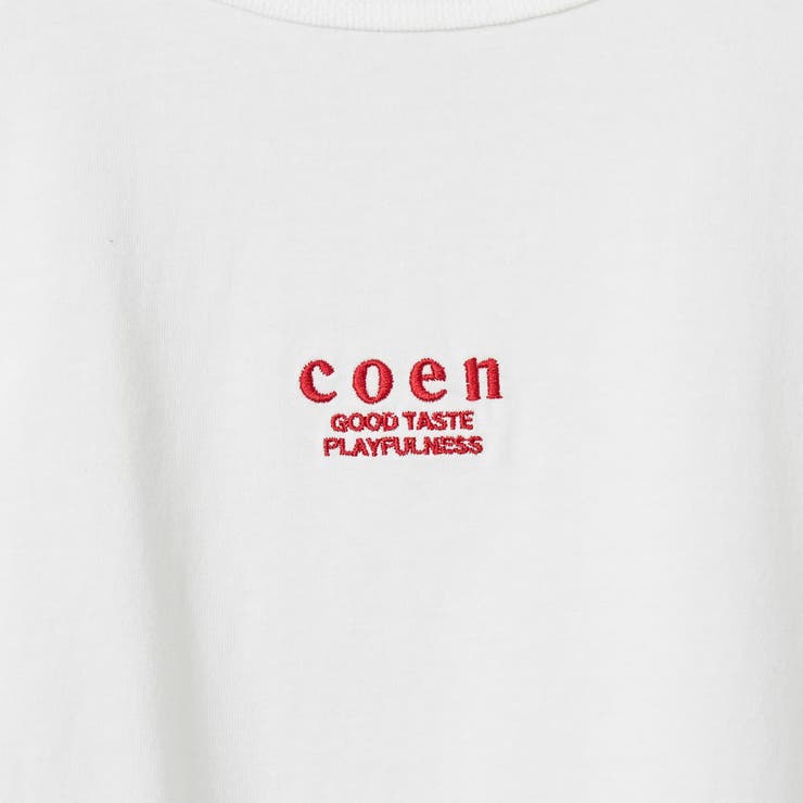 COENロゴ刺繍コンパクトTシャツ | coen【women】 | 詳細画像49 
