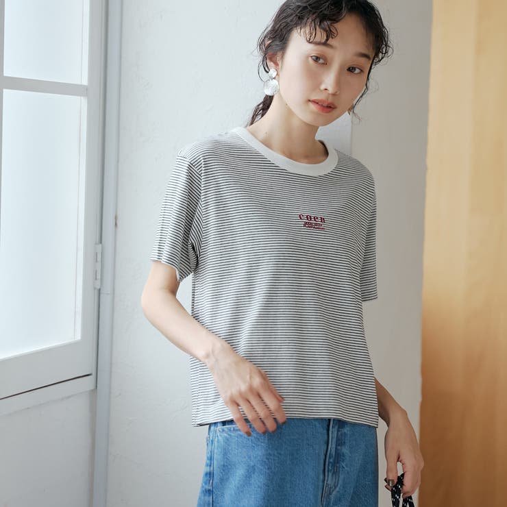 その他8 | 【新色登場】coen（コーエン）ロゴ刺繍コンパクトTシャツ | coen【women】
