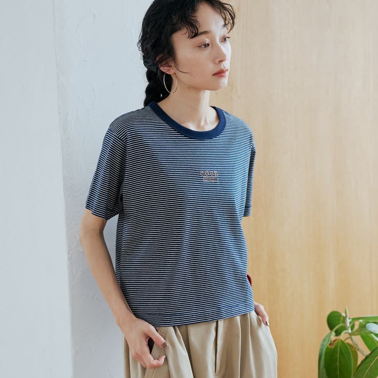 その他9 | 【新色登場】coen（コーエン）ロゴ刺繍コンパクトTシャツ | coen【women】