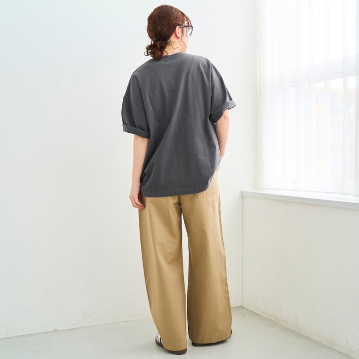 coen（コーエン）ロゴ刺繍 ユニT | coen【women】 | 詳細画像10 