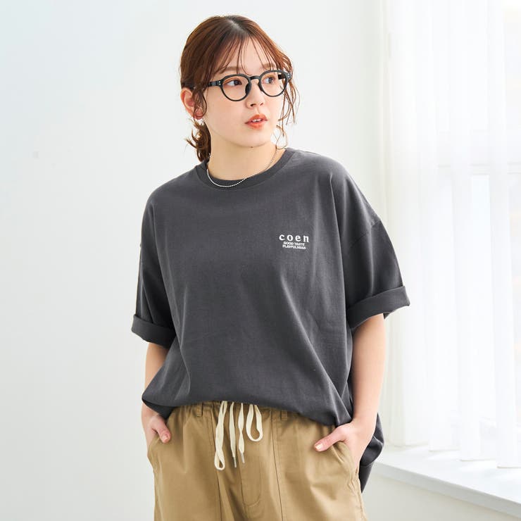 coen（コーエン）ロゴ刺繍 ユニT | coen【women】 | 詳細画像11 