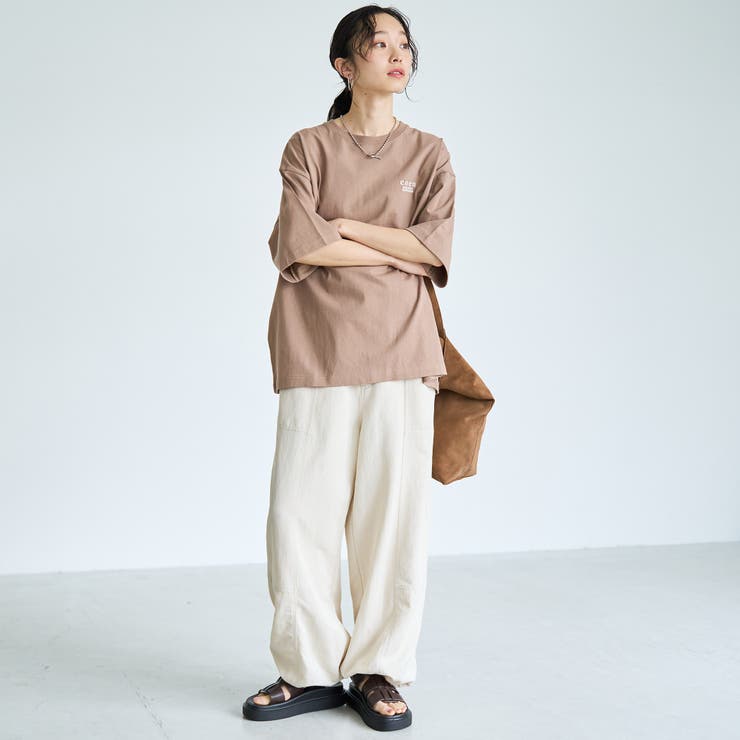 coen（コーエン）ロゴ刺繍 ユニT | coen【women】 | 詳細画像14 