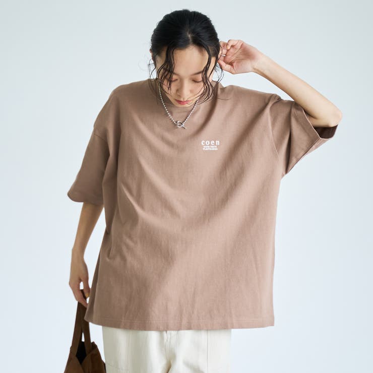 coen（コーエン）ロゴ刺繍 ユニT | coen【women】 | 詳細画像16 