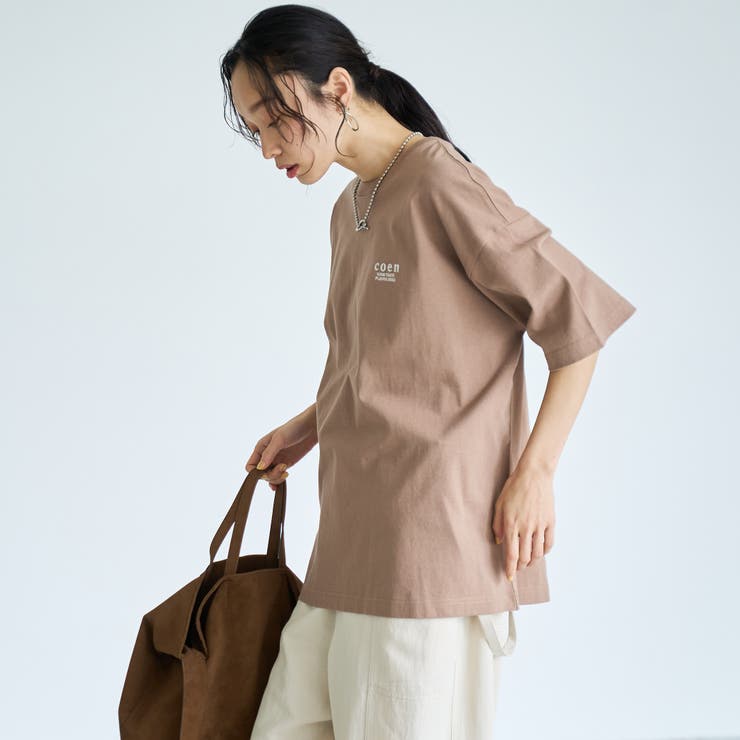 coen（コーエン）ロゴ刺繍 ユニT | coen【women】 | 詳細画像17 