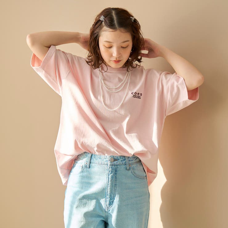 coen（コーエン）ロゴ刺繍 ユニT | coen【women】 | 詳細画像24 