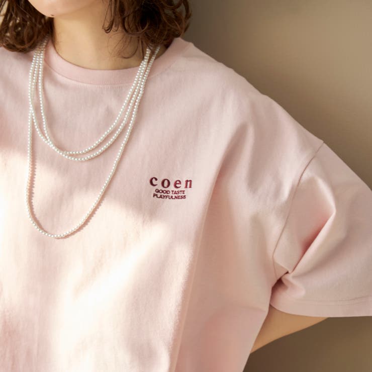coen（コーエン）ロゴ刺繍 ユニT | coen【women】 | 詳細画像26 