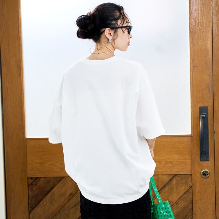 coen（コーエン）ロゴ刺繍 ユニT | coen【women】 | 詳細画像6 