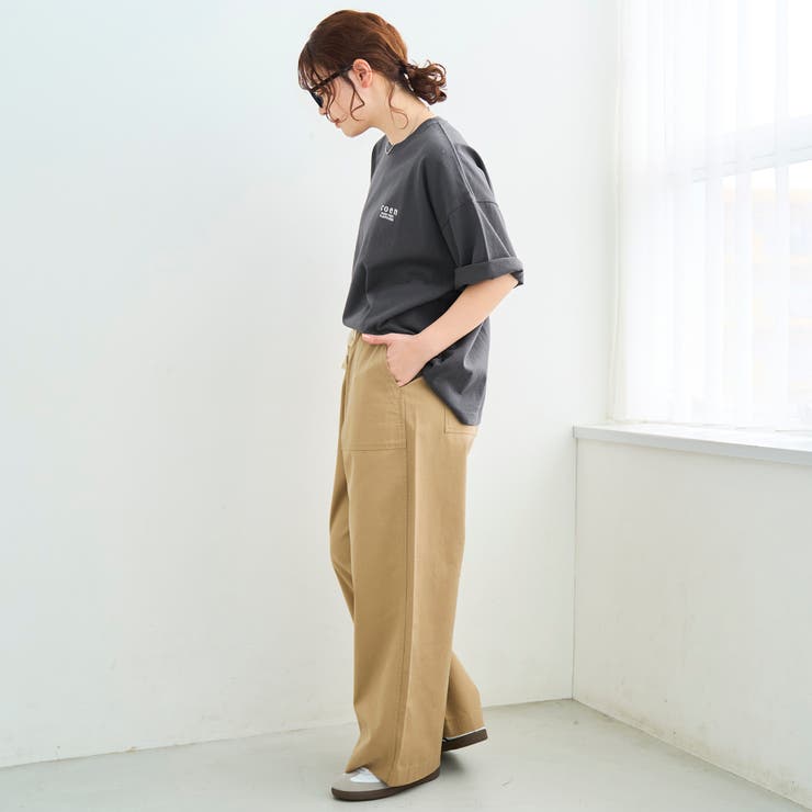 coen（コーエン）ロゴ刺繍 ユニT | coen【women】 | 詳細画像9 