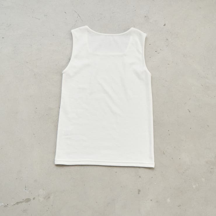 リブスクエアネックタンクトップ | coen【women】 | 詳細画像8 