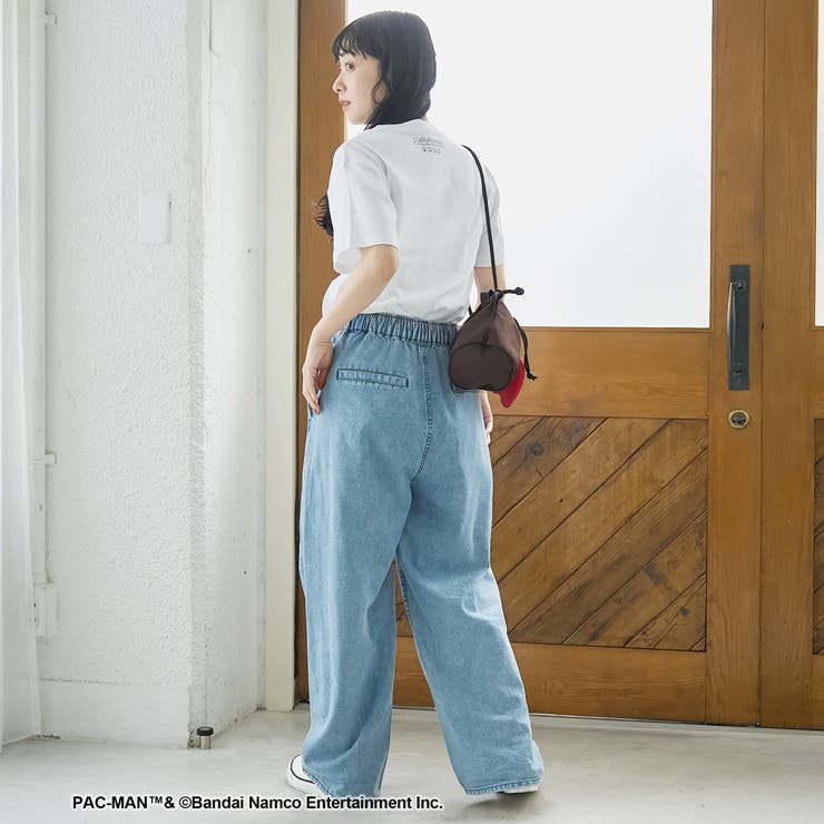 【PAC MAN(パックマン)別注】EYEデザイン フライスコンパクト刺繍Tシャ… | coen【women】 | 詳細画像3 