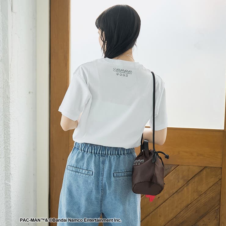 【PAC MAN(パックマン)別注】EYEデザイン フライスコンパクト刺繍Tシャ… | coen【women】 | 詳細画像5 