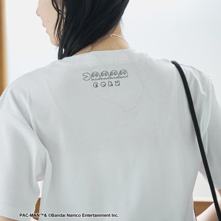 【PAC MAN(パックマン)別注】EYEデザイン フライスコンパクト刺繍Tシャ… | coen【women】 | 詳細画像6 