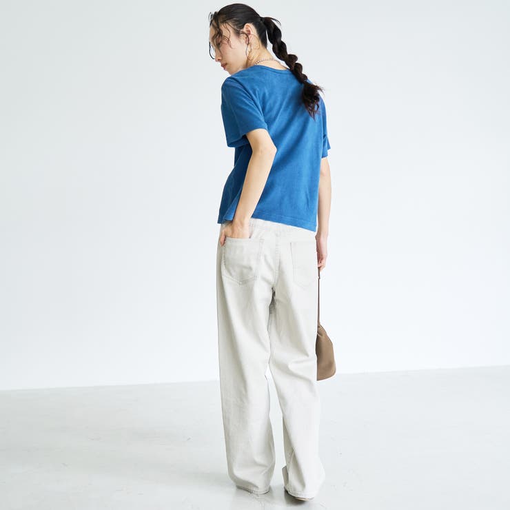 【Feel Soft】パイル半袖Tシャツ | coen【women】 | 詳細画像21 