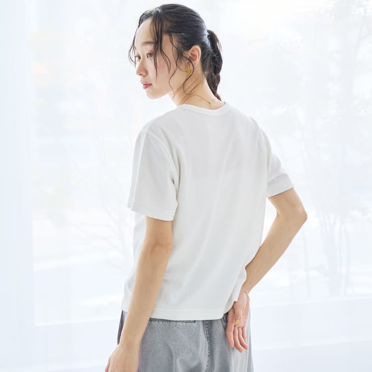 【Feel Soft】パイル半袖Tシャツ | coen【women】 | 詳細画像6 