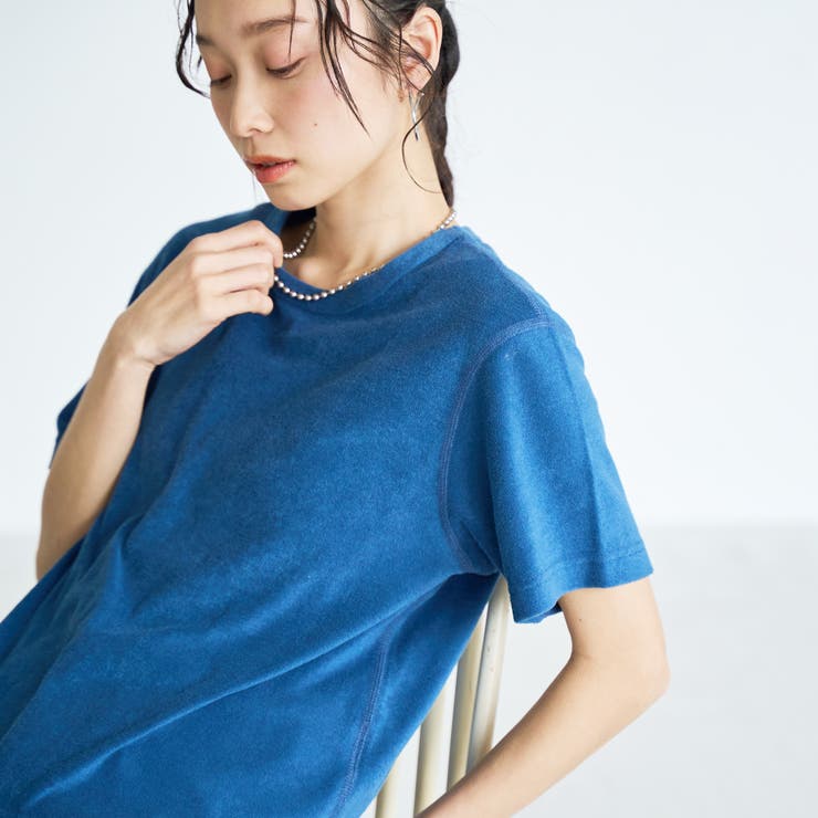 ROYAL | 【Feel Soft】パイル半袖Tシャツ | coen【women】