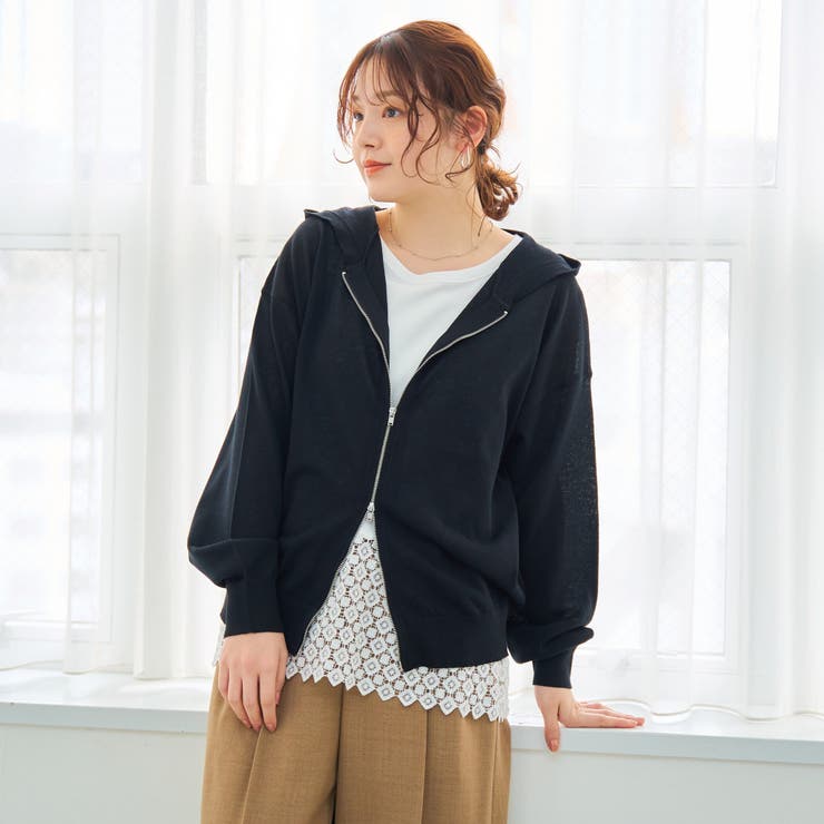 裾レース切替 レイヤード風タンクトップ | coen【women】 | 詳細画像12 