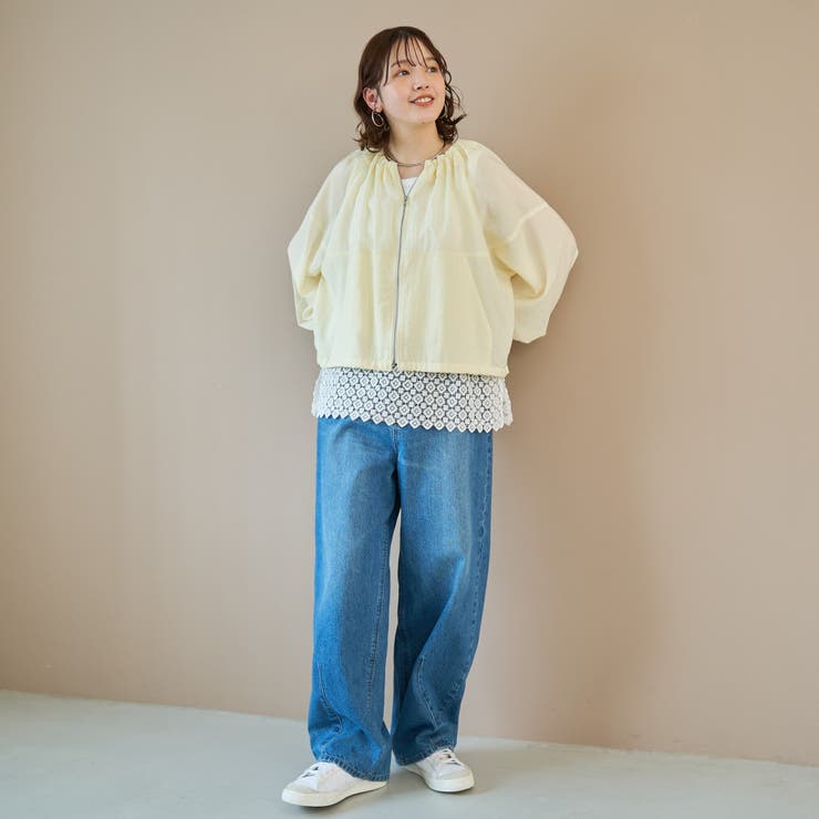 裾レース切替 レイヤード風タンクトップ | coen【women】 | 詳細画像9 