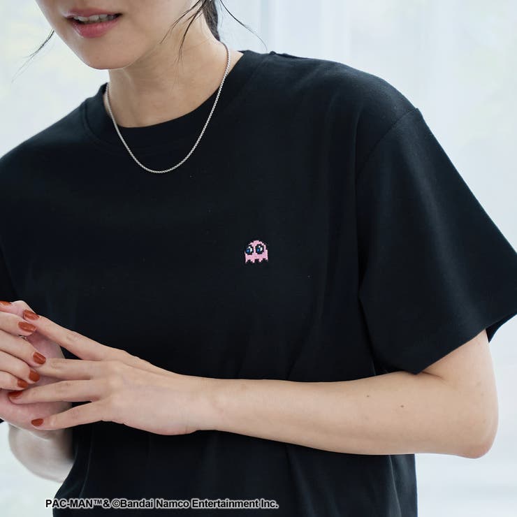 【PAC MAN(パックマン)別注】GHOSTデザイン フライスコンパクト刺繍T… | coen【women】 | 詳細画像11 