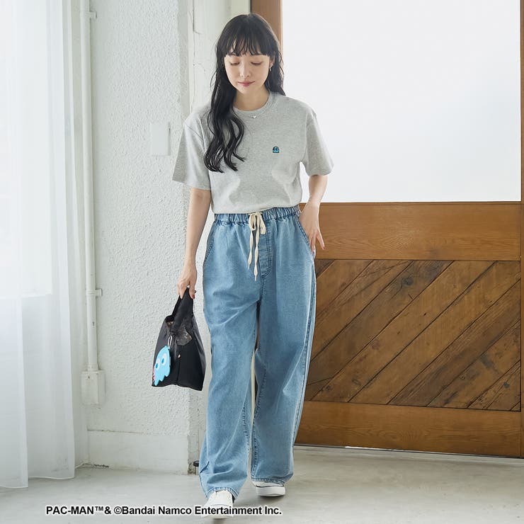【PAC MAN(パックマン)別注】GHOSTデザイン フライスコンパクト刺繍T… | coen【women】 | 詳細画像14 