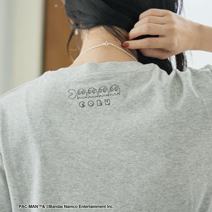 【PAC MAN(パックマン)別注】GHOSTデザイン フライスコンパクト刺繍T… | coen【women】 | 詳細画像17 