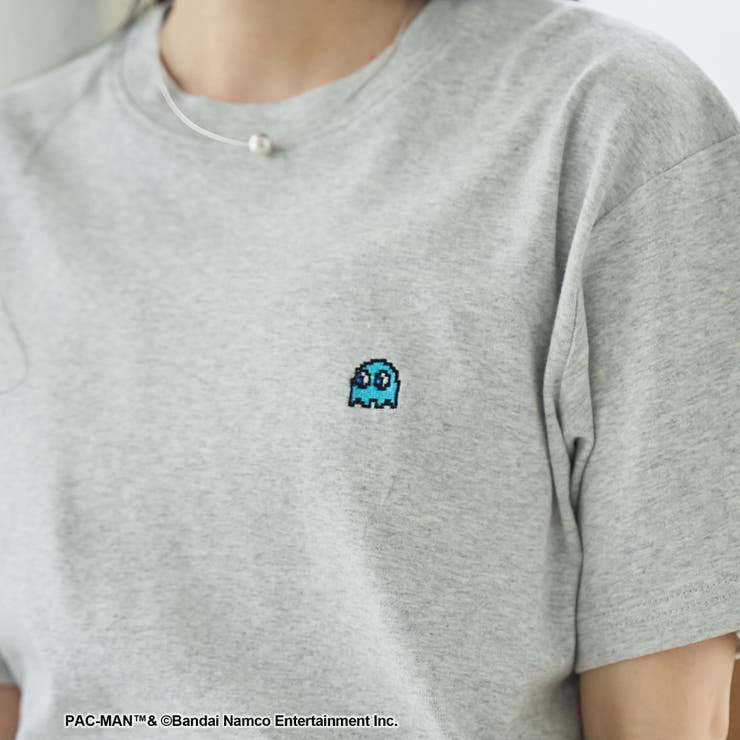 【PAC MAN(パックマン)別注】GHOSTデザイン フライスコンパクト刺繍T… | coen【women】 | 詳細画像19 