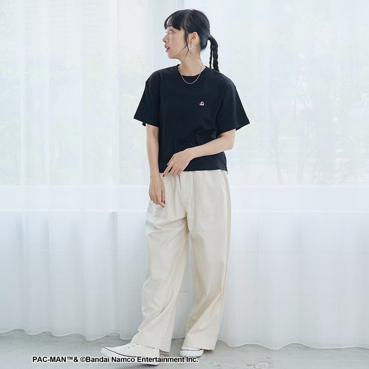 【PAC MAN(パックマン)別注】GHOSTデザイン フライスコンパクト刺繍T… | coen【women】 | 詳細画像7 