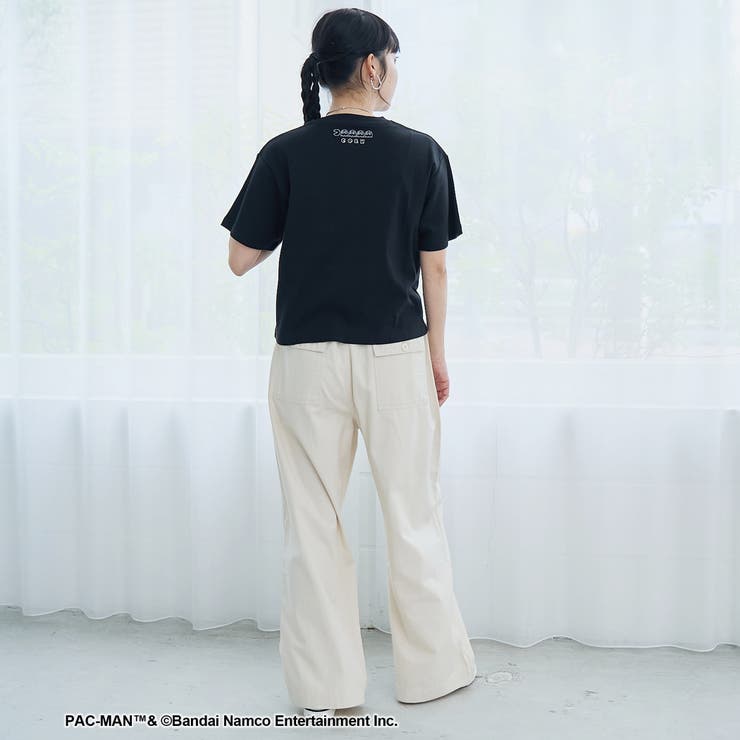 【PAC MAN(パックマン)別注】GHOSTデザイン フライスコンパクト刺繍T… | coen【women】 | 詳細画像8 